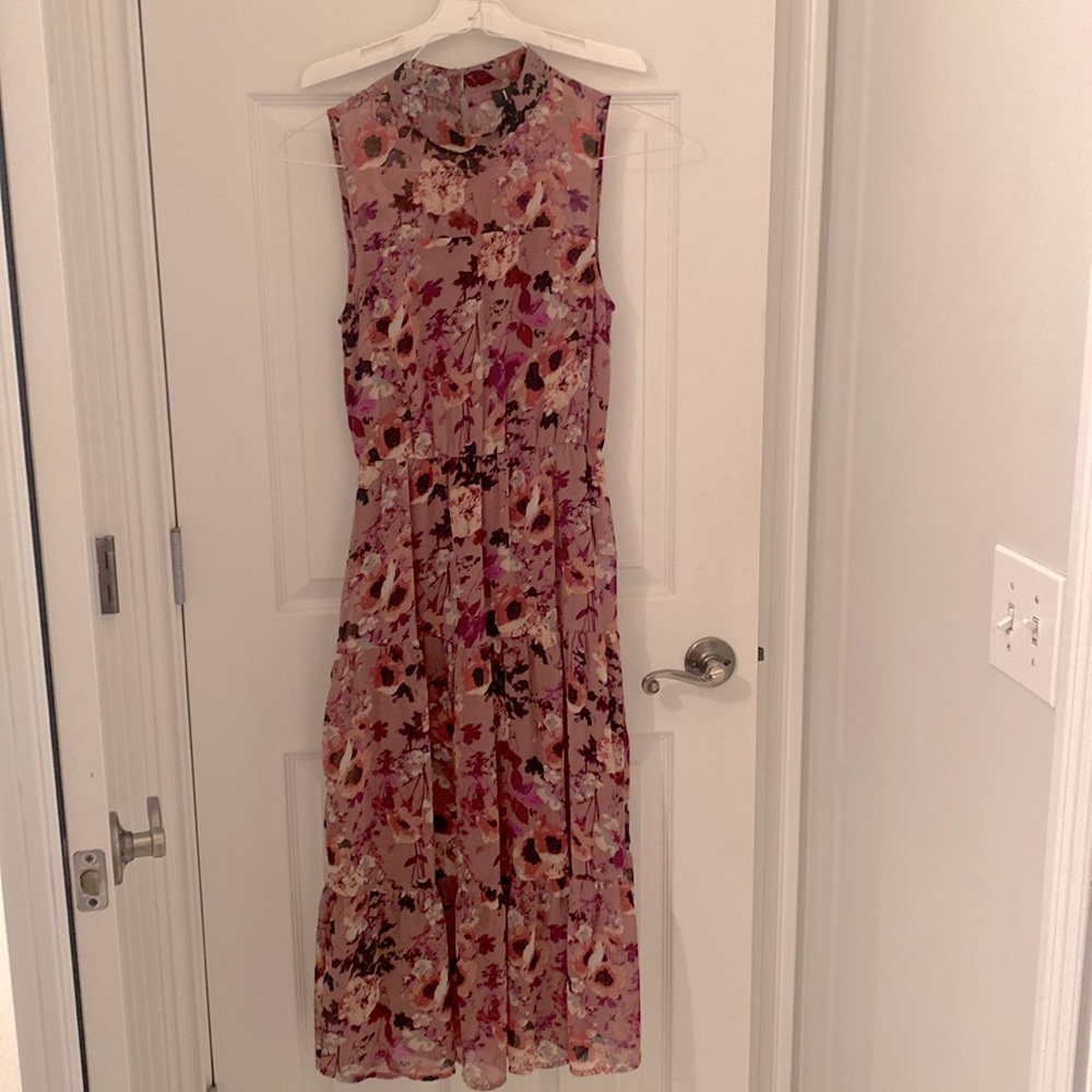 Lulus In My Dreams Floral Print MIDI Dress